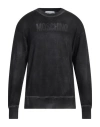 Moschino Man Sweater Steel Grey Size 38 Cotton