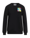 Moschino Man Sweatshirt Black Size 44 Cotton