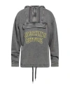 Moschino Man Sweatshirt Grey Size 36 Cotton In Grey