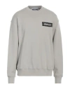 Moschino Man Sweatshirt Light Grey Size 42 Cotton In Grey
