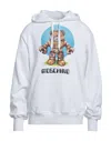 Moschino Men's Teddy Print Sweatshirt In White