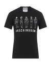 Moschino Man T-shirt Black Size 34 Cotton