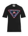 Moschino Man T-shirt Black Size 40 Cotton