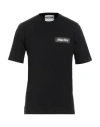 Moschino Man T-shirt Black Size 42 Cotton