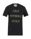 Moschino Man T-shirt Black Size 46 Organic Cotton