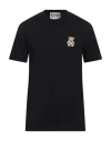 Moschino Teddy Bear Patch T-shirt With In Black