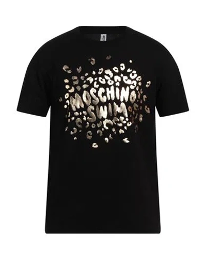 Moschino Man T-shirt Black Size L Cotton