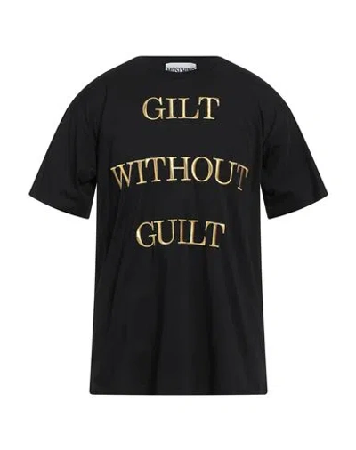 Moschino Man T-shirt Black Size S Organic Cotton
