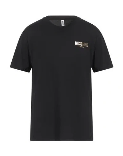 Moschino Man T-shirt Black Size Xxl Cotton