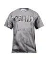 Moschino Man T-shirt Grey Size 42 Cotton