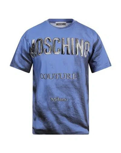 Moschino Man T-shirt Mauve Size S Cotton In Purple