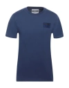 Moschino Man T-shirt Navy Blue Size 36 Cotton