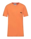 Moschino Man T-shirt Orange Size 40 Cotton