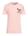 Moschino Man T-shirt Pink Size 40 Cotton