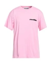 Moschino Man T-shirt Pink Size M Cotton