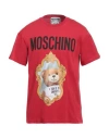 Moschino Man T-shirt Red Size L Cotton