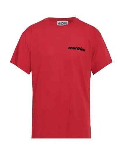 Moschino Man T-shirt Red Size M Cotton