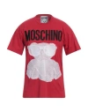 Moschino Man T-shirt Red Size Xs Cotton
