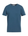 Moschino Man T-shirt Slate Blue Size 46 Cotton