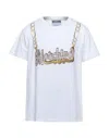 Moschino Couture Man T-shirt White Size M Cotton In White
