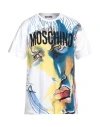 Moschino Man T-shirt White Size Xl Cotton In White