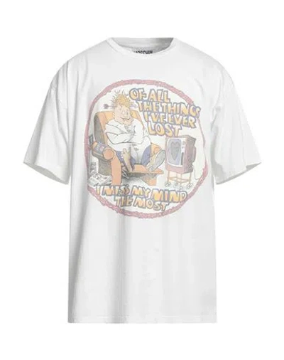Moschino Man T-shirt White Size Xl Cotton