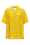 Moschino Floral Pattern Collared Neck Short Sleeves Shirt