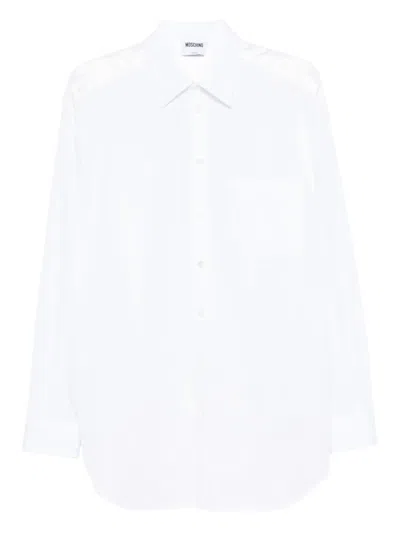 MOSCHINO MARTINGALE COTTON SHIRT