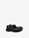 Moschino Patent-leather Loafers In Black