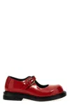 Moschino Glossy Round Toe Ballerina Shoes