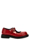 Moschino Glossy Round Toe Ballerina Shoes