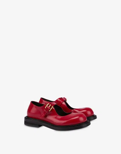 Moschino Mary Jane Olivia In Red