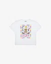 Moschino Maxi Jersey T-shirt Teddy Bear In White