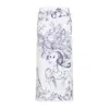 Moschino Maxi Skirt With Whimsical Floral Character Illustration In White