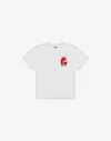 Moschino Maxi T-shirt In Cotton Jersey Archive In White