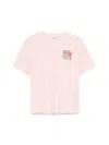 Moschino Kids' Maxi T-shirt In Pink