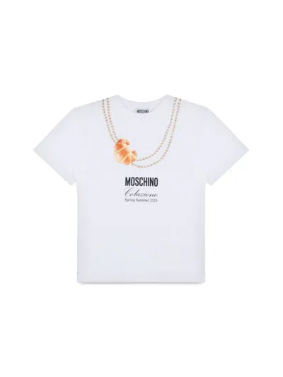 Moschino Maxi T-shirt In White