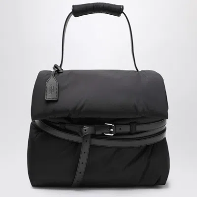 Moschino Medium  Tie Me Handbag In Black