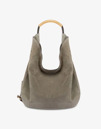 Moschino Medium Shoulder Bag  Handle Me In Green
