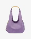 Moschino Medium Shoulder Bag  Handle Me In Purple