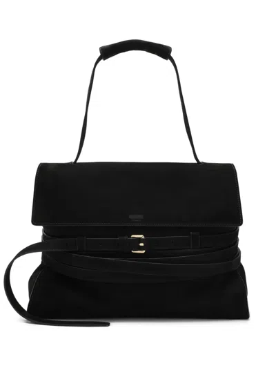 Moschino Medium Tie Me Tote Bag In Pattern