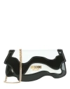 Moschino Melted Design Shoulder Bag Woman Shoulder Bag Multicolored Size - Leather In Fantasy