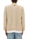 Moschino Sweaters Light And Natural In Neutral