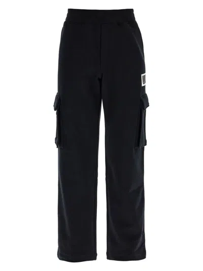 Moschino Men's Barcode Jogging Pants In Nero