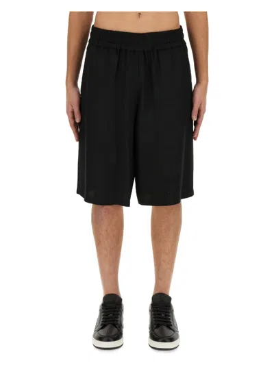 MOSCHINO MEN'S BERMUDA WITH LOGO SHORTS