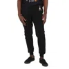 MOSCHINO MOSCHINO MEN'S BLACK MOSCHINO UNDERWEAR LOGO TRACK PANTS