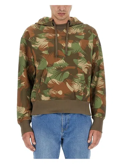 MOSCHINO MEN'S CAMOUFLAGE SWEATSHIRT