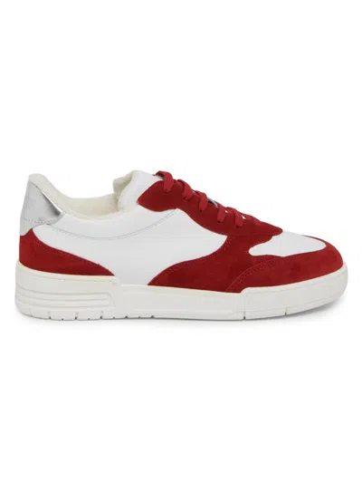 Moschino Men's Leather Low-top Sneakers In Multi