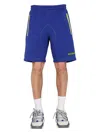 Moschino Logo Short In Blue