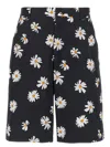 Moschino All-over Daisy Print Bermuda Shorts